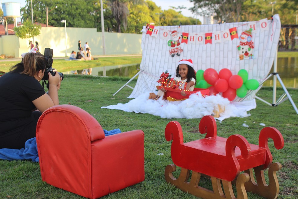 Famílias buscam os ensaios fotográficos como alternativas de eternizar o  Natal | Piauí | G1