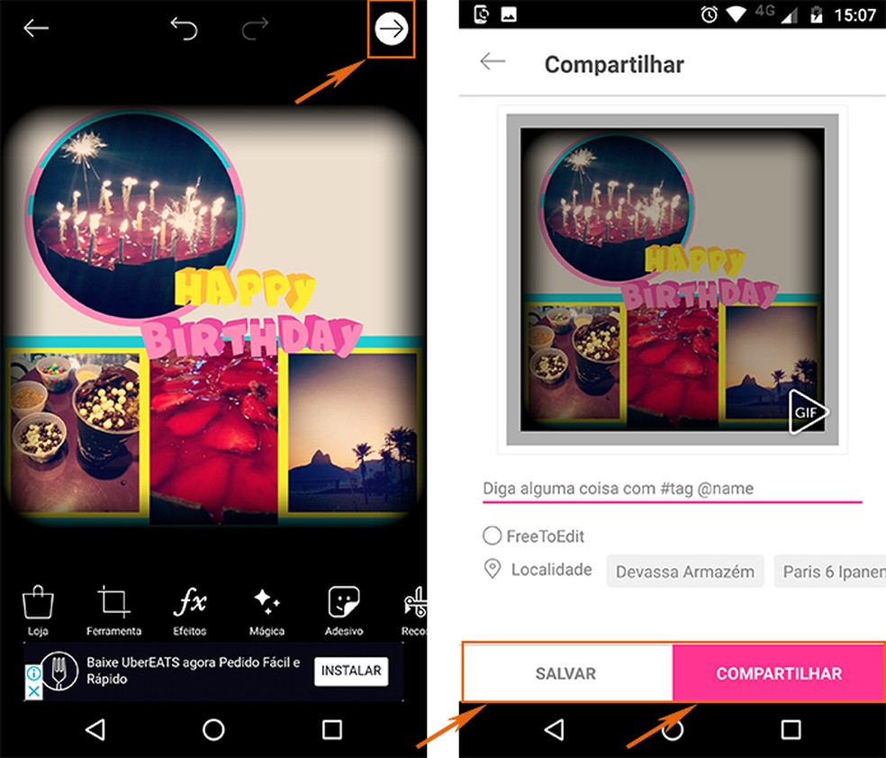 Como Salvar Video No Picsart