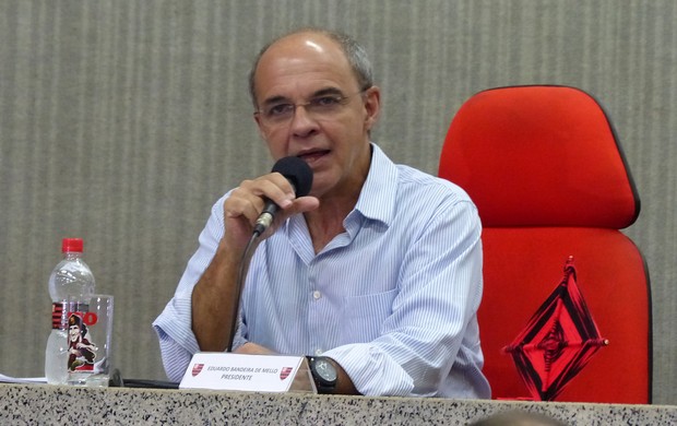 Eduardo Bandeira de Mello presidente do Flamengo (Foto: Vicente Seda)