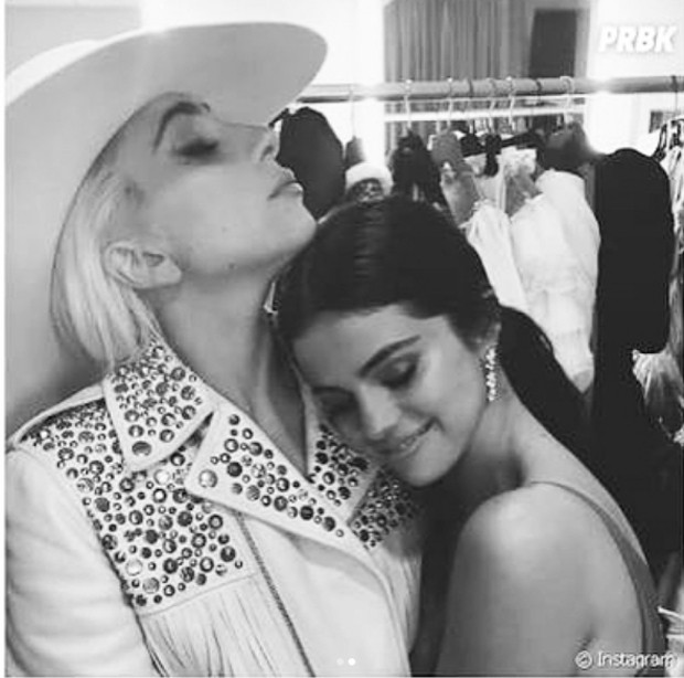 Lady Gaga e Selena Gomez (Foto: Reprodução/Instagram)