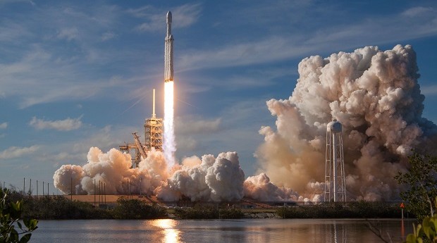 Foguete da SpaceX, de Elon Musk (Foto: SpaceX / Unsplash)