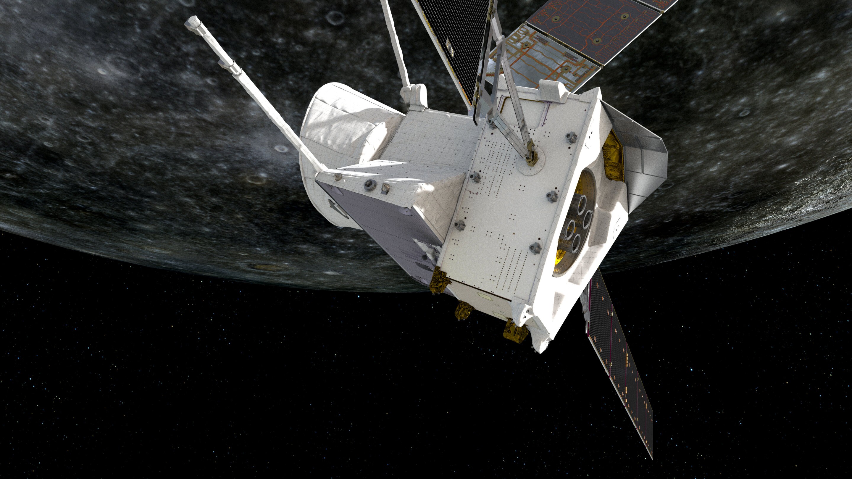 BepiColombo fará primeiro sobrevoo em Mercúrio em outubro (Foto: ESA/ATG medialab)