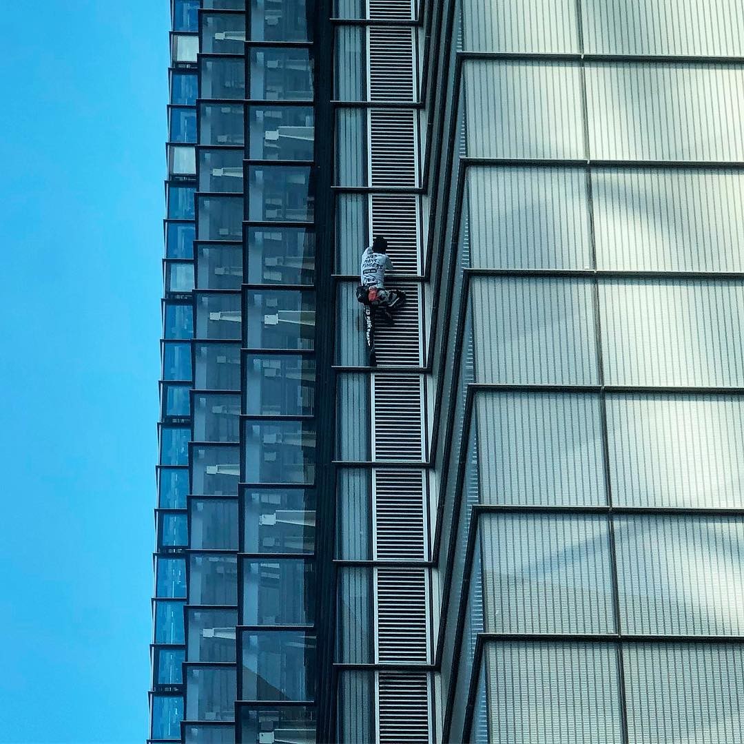 homem-escala-torre-londres (Foto: Instagram/reprodução)
