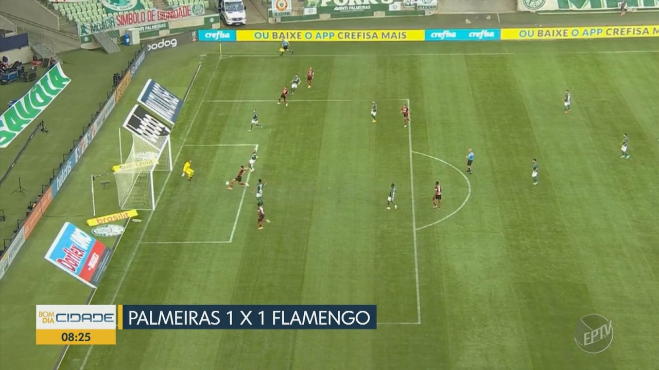 São Paulo, Palmeiras e Santos empatam no Brasileirão