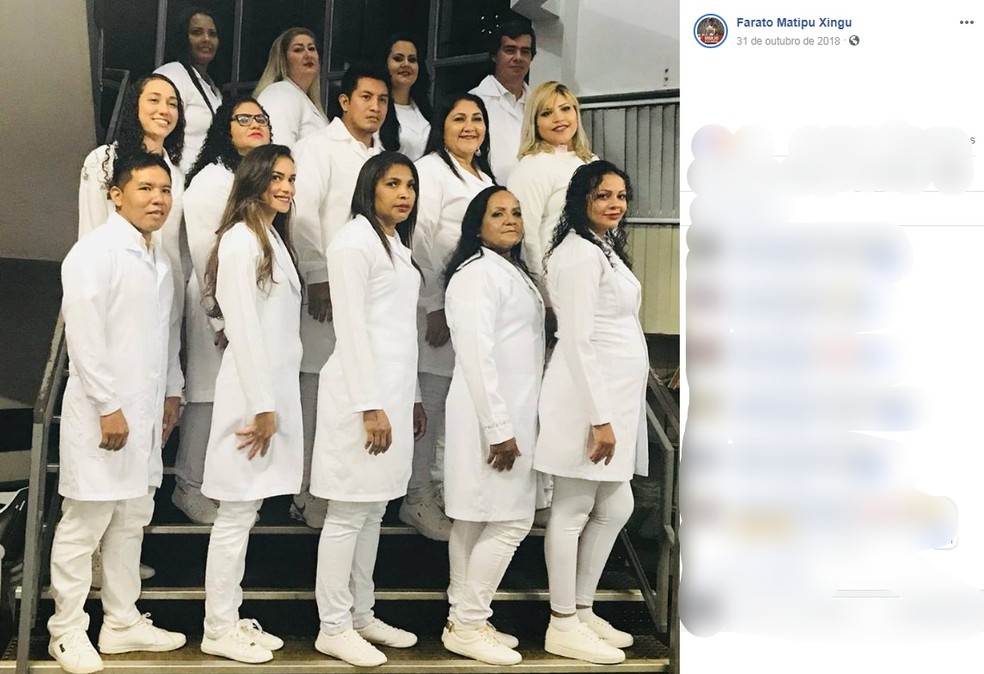 Turma de técnicos em enfermagem. — Foto: Arquivo Pessoal