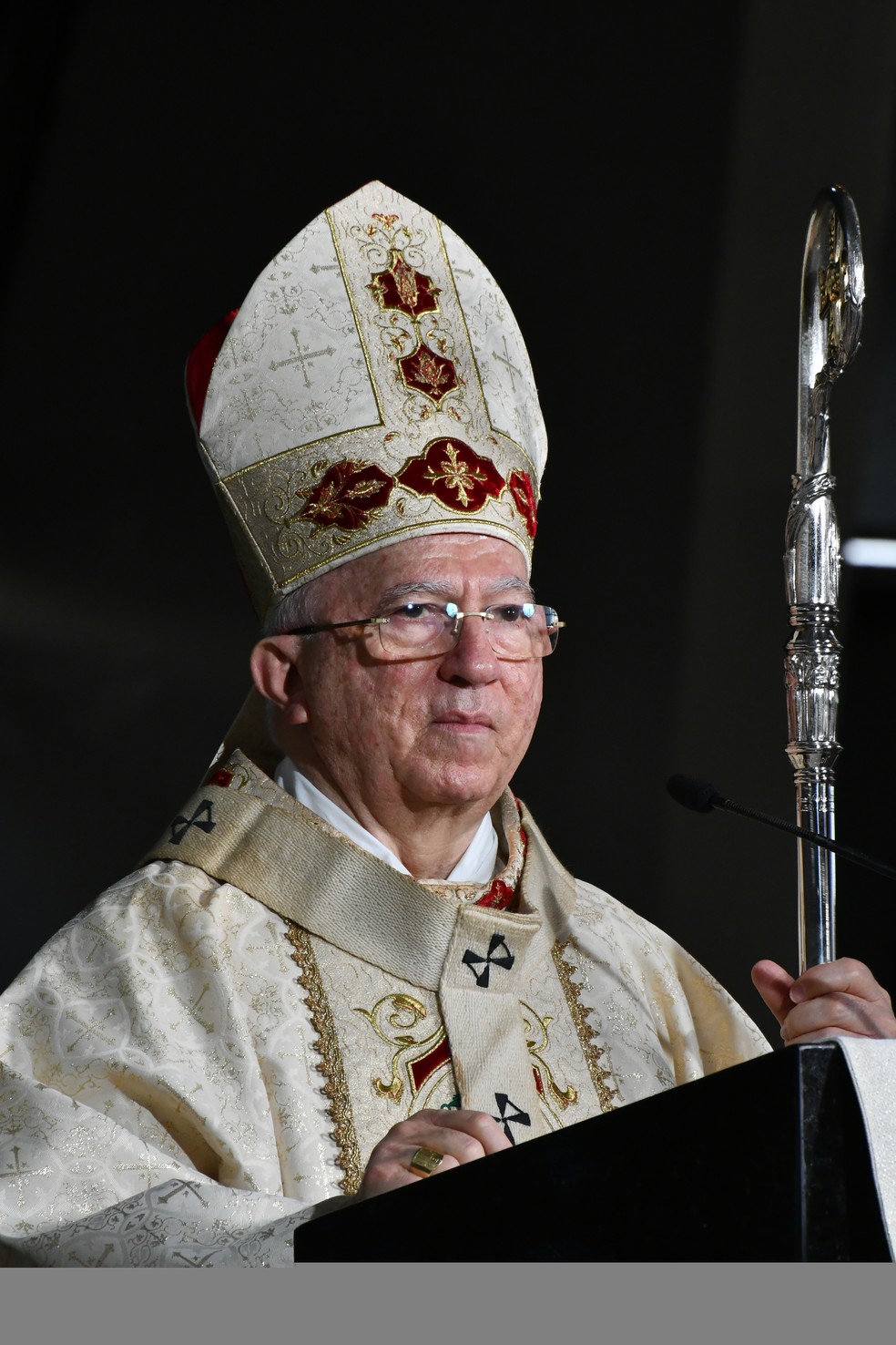 Dom Jaime Vieira Rocha, arcebispo metropolitano de Natal — Foto: Aldair Dantas