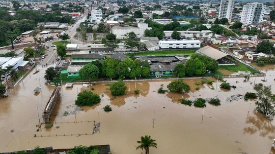 Com 32 mil afetados por chuvas, Acre entra em situação de emergência 