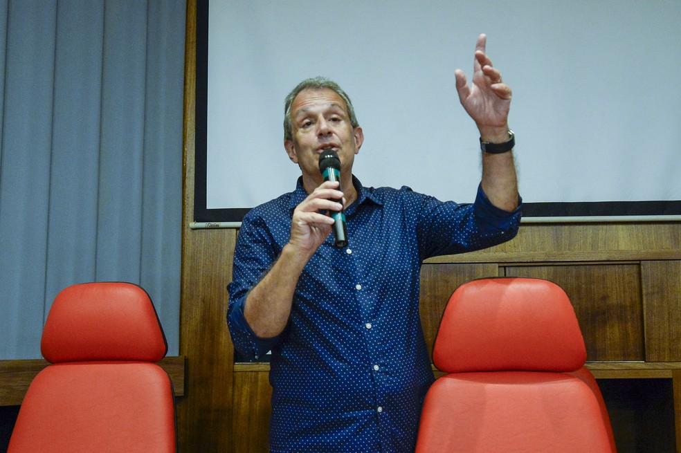 Luiz Eduardo Baptista é presidente do Conselho de Administração do Flamengo — Foto: Marcelo Cortes/Flamengo
