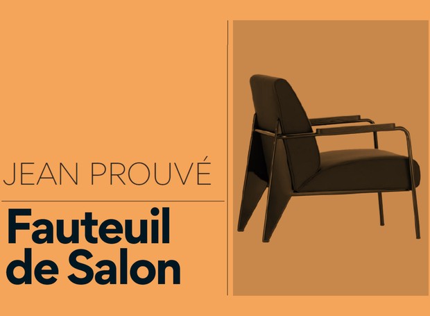 Fauteuil de Salon, Jean Prouvé (Foto: Divulgação)