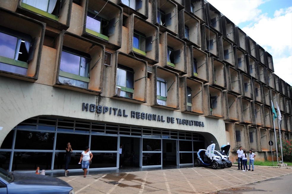 Hospital Regional de Taguatinga, no DF — Foto: Lúcio Bernardo Jr/Agência Brasília