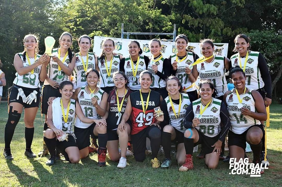 Cobrares Confirma Favoritismo E Vence Copa Do Brasil De Futebol Americano Feminino De Flag Ms Ge