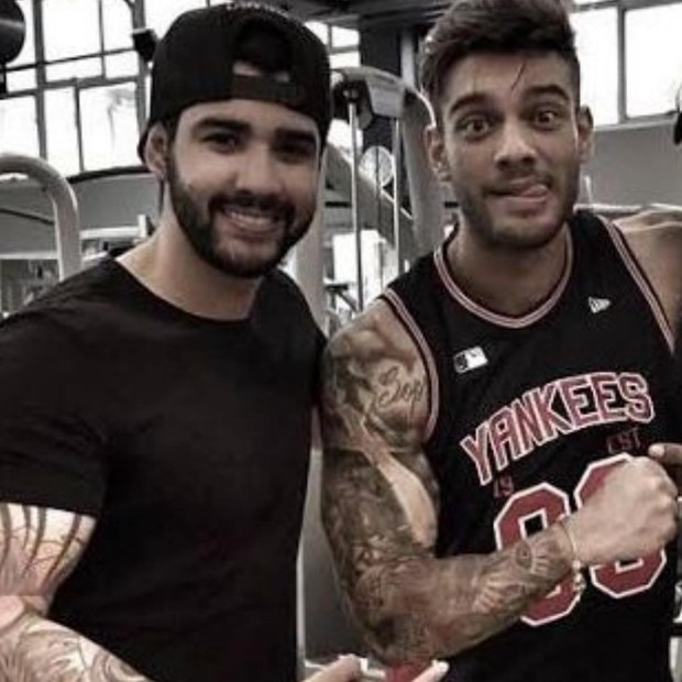 Lucas Lucco e Gusttavo Lima (Foto: Reprodução/Instagram)