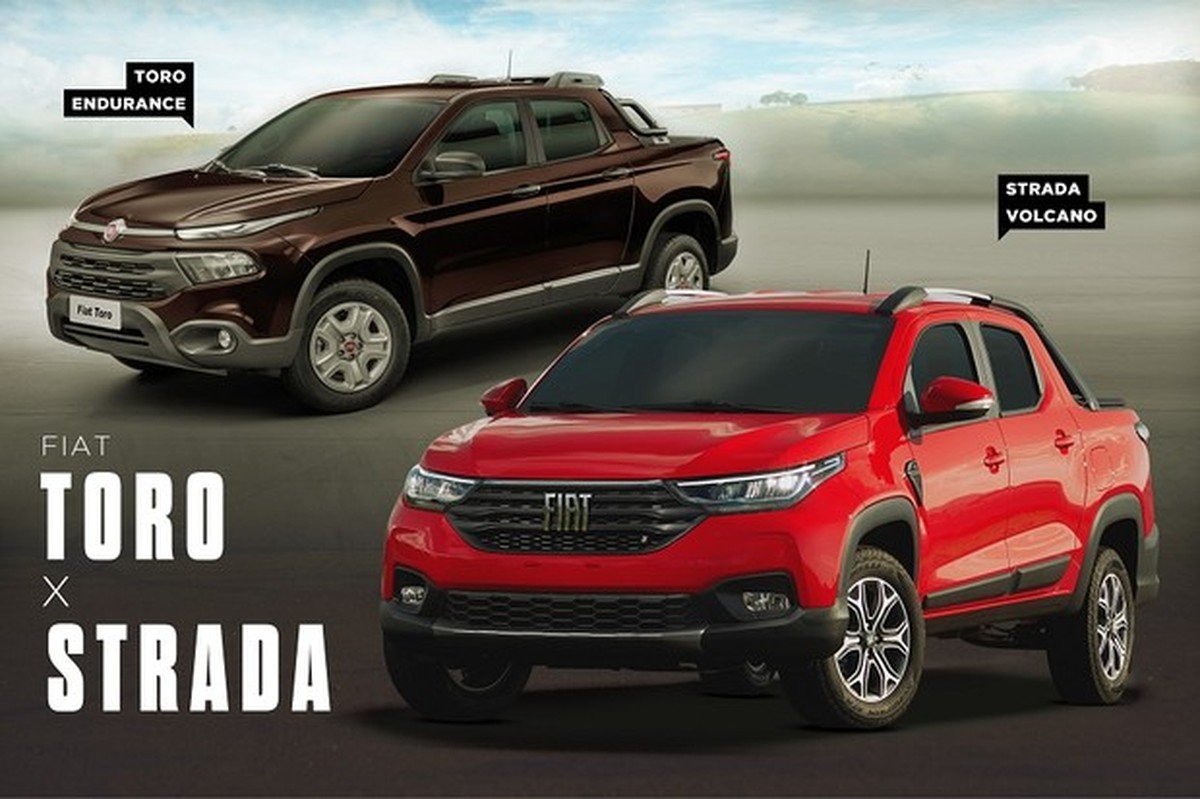 Fiat Toro Endurance X Fiat Strada Volcano qual leva a melhor? Comparativo autoesporte