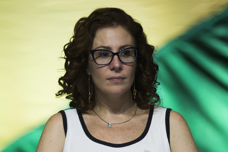 A deputada federal Carla Zambelli, condenada a indenizar colegas do Psol