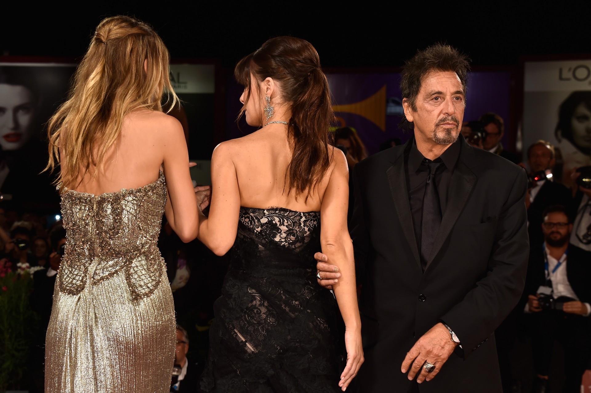 Al Pacino e Lucila Solá (Foto: Getty Images)