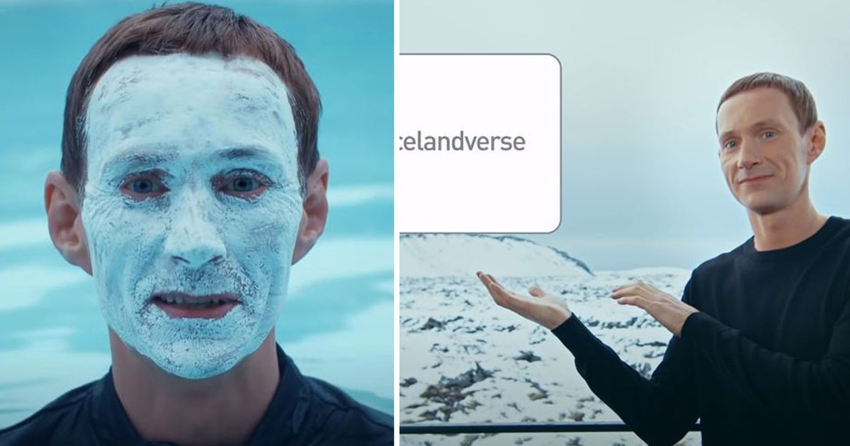 'Islândiaverso': campanha de turismo brinca com metaverso do Facebook, e sobra até para Zuckerberg