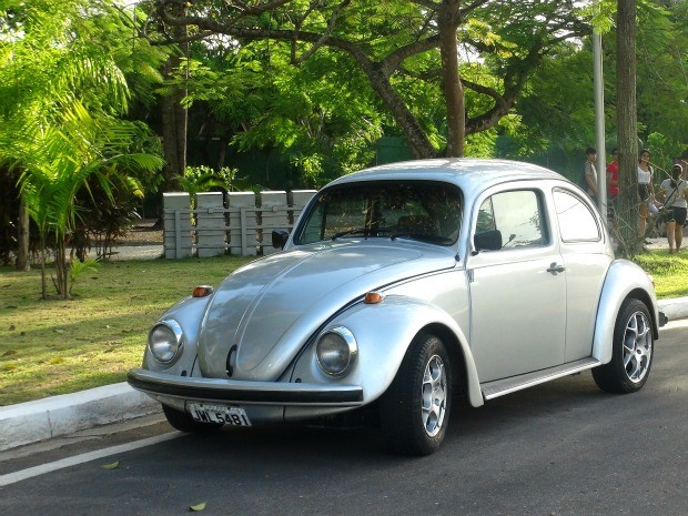 Criadores afirmam que o 'Eco Fusca' é o primeiro carro elétrico construído no Brasil (Foto: Divulgação / Acervo pessoal)