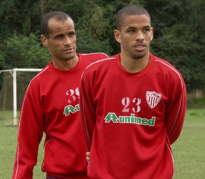 Rivaldo e Rivaldinho elenco Mogi Mirim (Foto: Reprodução / EPTV)