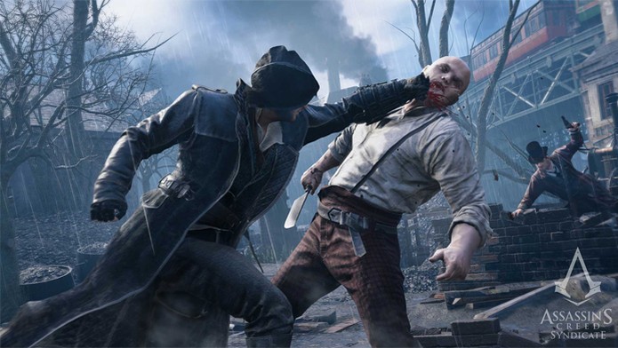 O assassino Jacob cuidando dos seus problemas em Assassin's Creed: Syndicate (Foto: Divulgação/Ubisoft) (Foto: O assassino Jacob cuidando dos seus problemas em Assassin's Creed: Syndica