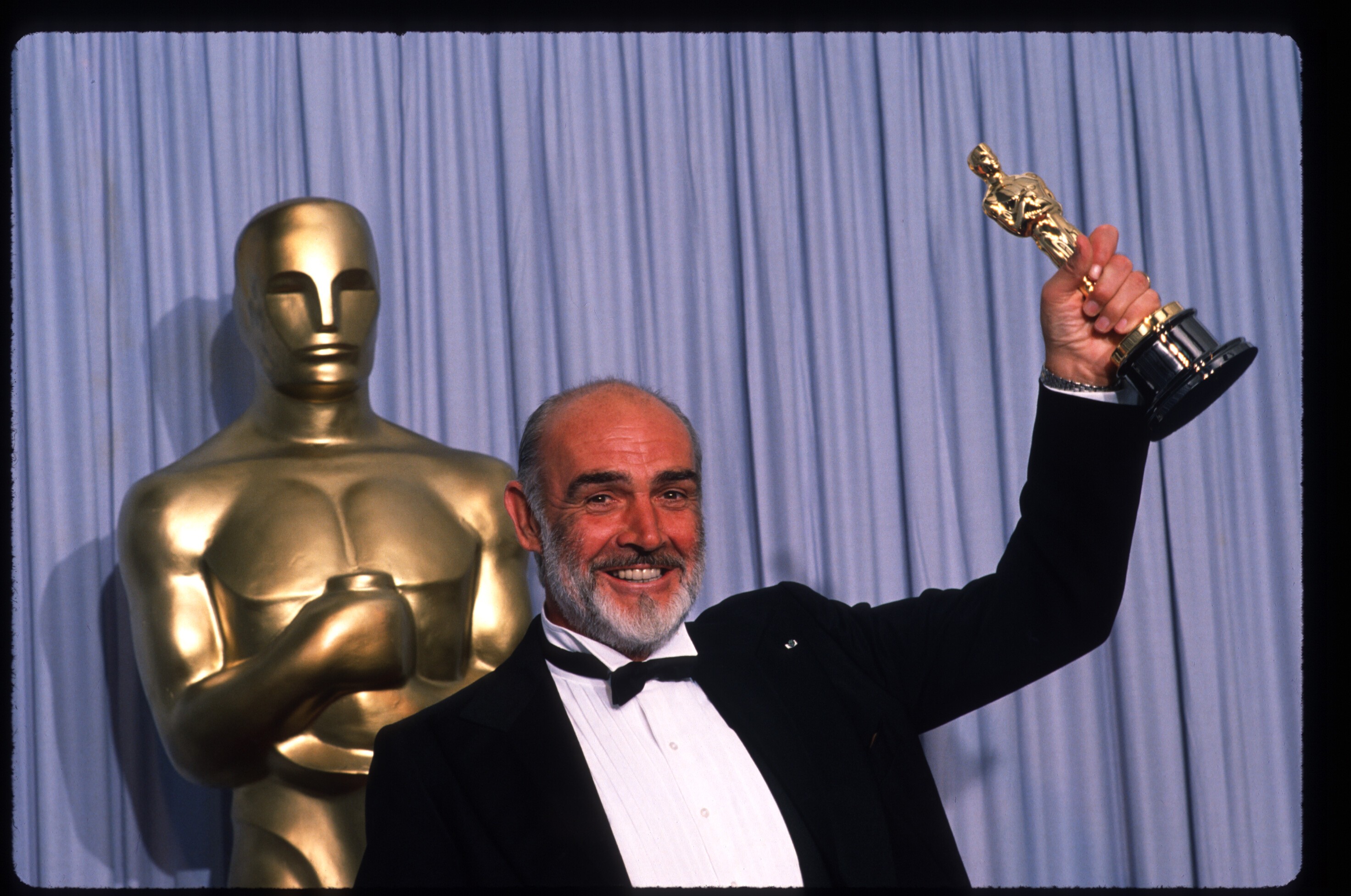 Sean Connery venceu o Oscar de melhor ator coadjuvante por sua atuação em Os Intocáveis (Foto: Getty Images)
