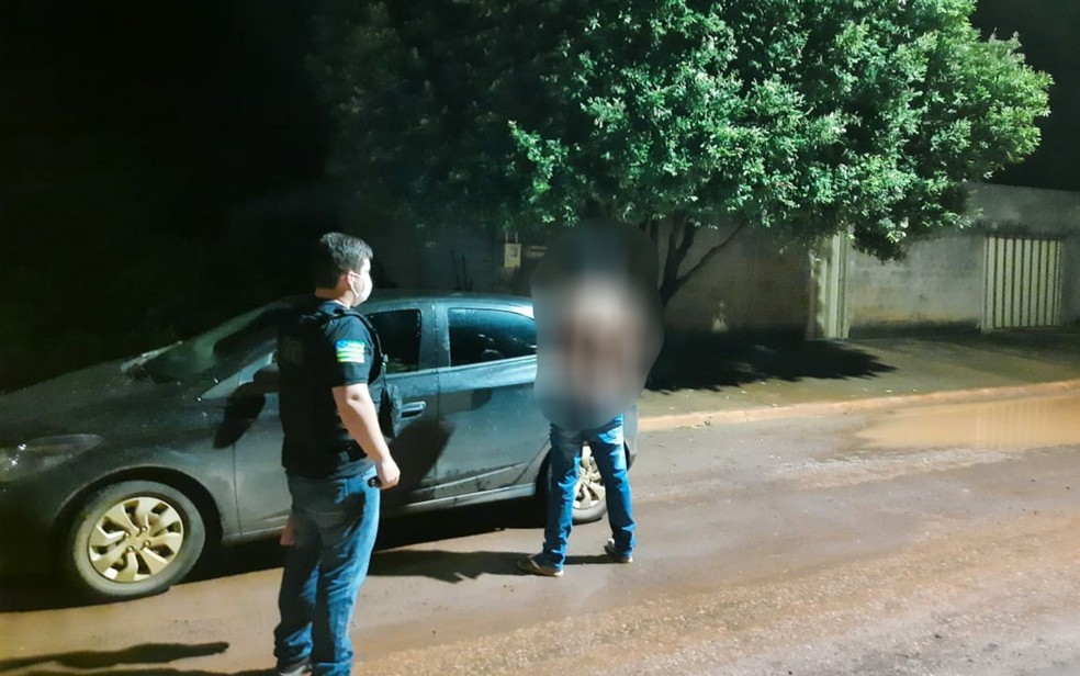 Polícia Civil prende suspeito de estupros contra filha e sobrinha em Alto Horizonte, Goiás — Foto: Divulgação/Polícia Civil