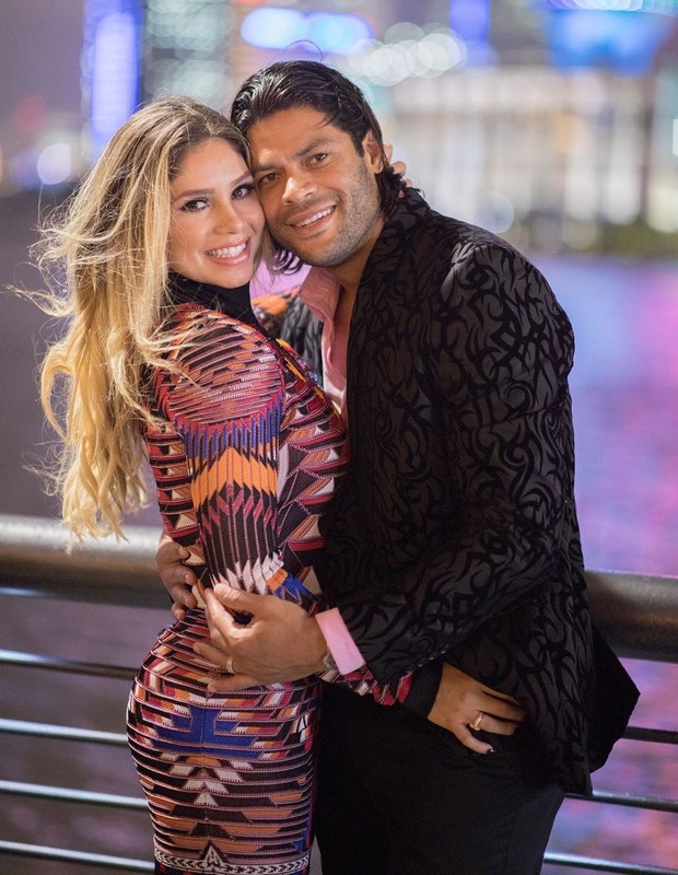Hulk Paraíba e Camila Ângelo (Foto: Reprodução/Instagram)