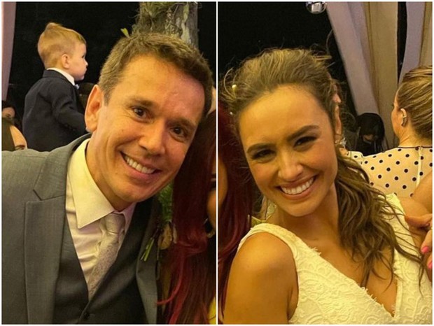 Amanda Richter e deputado Felipe Carreras fazem festa de casamento (Foto: Reprodução/Instagram)