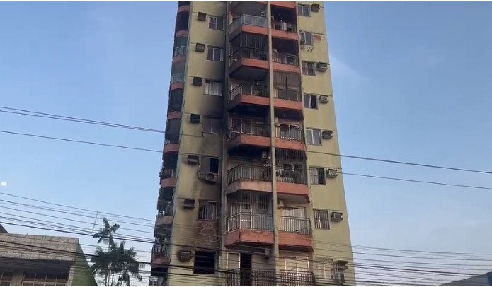 Incêndio atinge apartamento e assusta moradores em Belém 