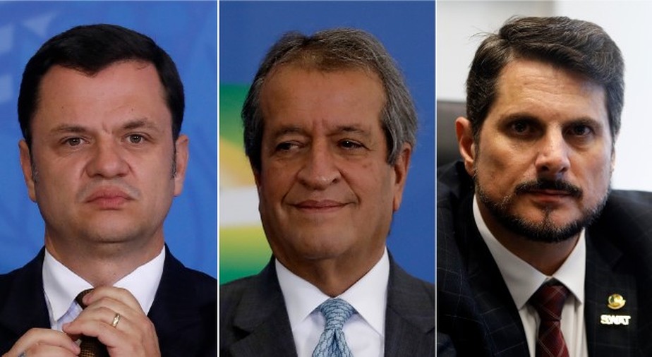 Anderson Torres, Valdemar Costa Neto e Marcos do Val