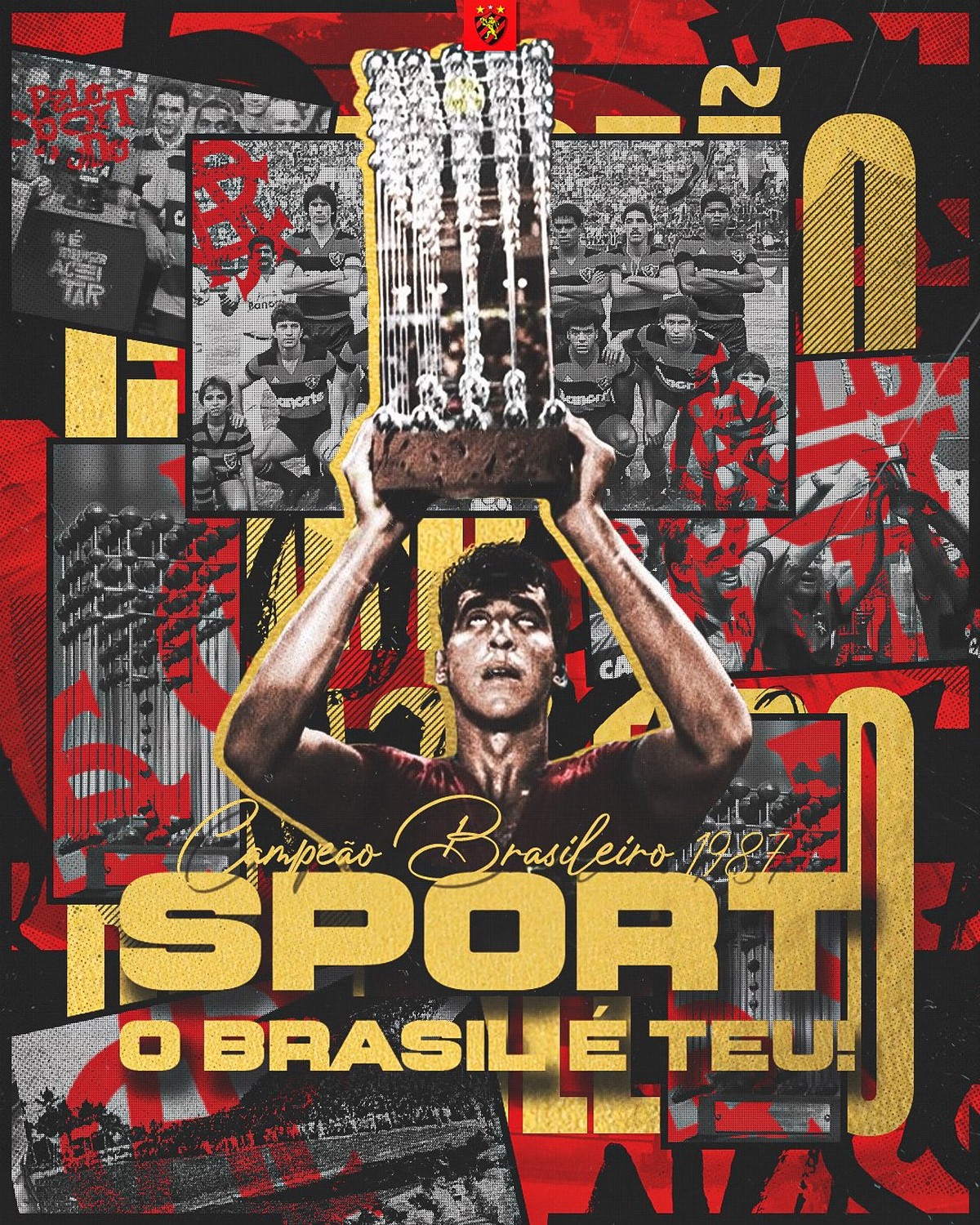 Sport comemora 35 anos do título brasileiro de 1987 "O dia que o