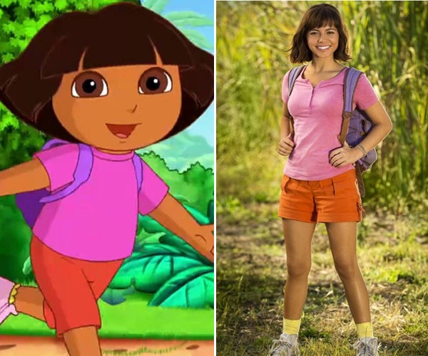 Atriz Isabela Moner mostrou primeira foto como ' Dora, a Aventureira' (Foto: Reprodução)