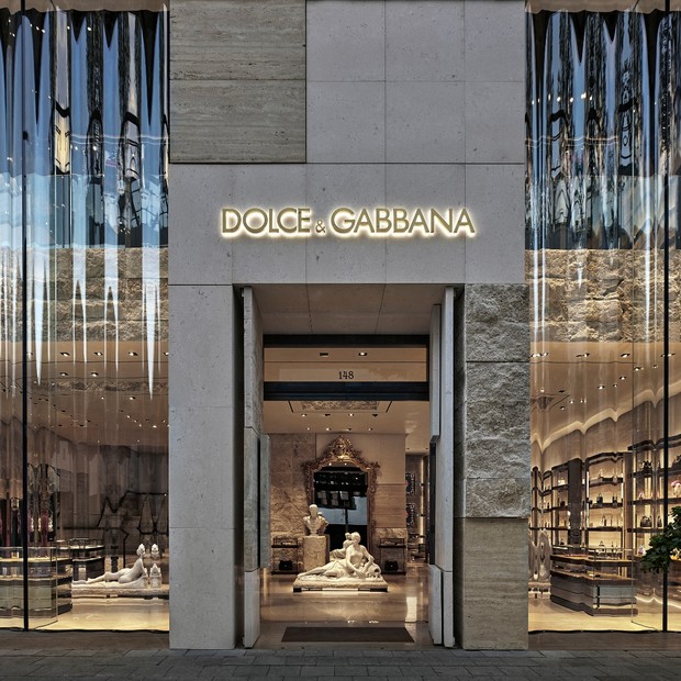 Loja da Dolce & Gabbana (Foto: Reprodução)