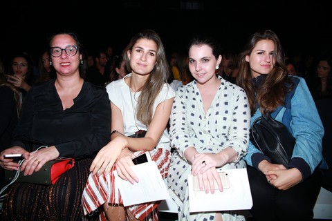Vogue team: Silvia Rogar, Barbara Migliori, Vivian Sotocorno e Ale Benetti