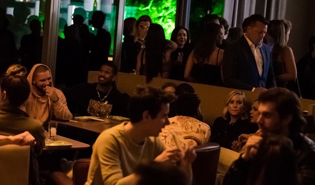 Brie Larson, Michael B. Jordan e Tom Holland curtem noite em SP (Foto: Divulgação)