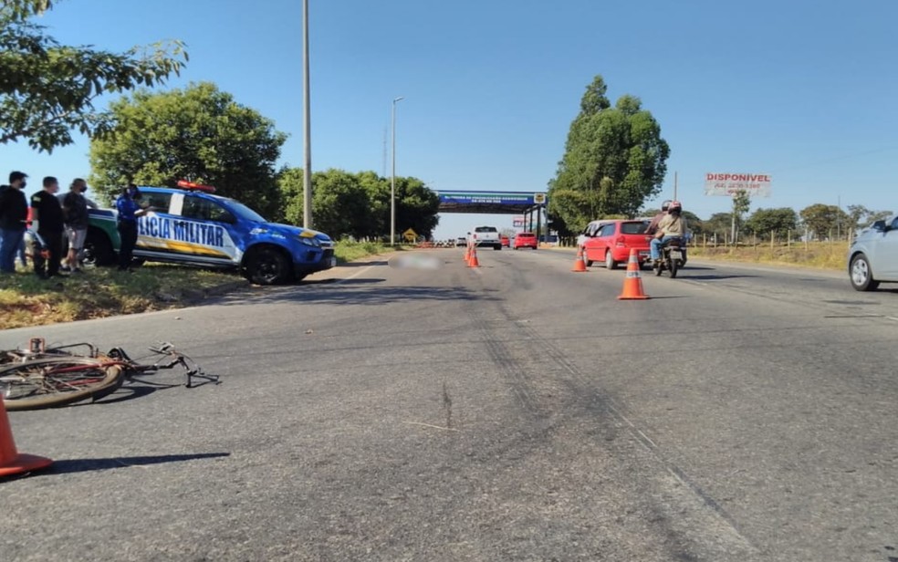 Gari morre atropelado ao ir para o trabalho, na GO-070, em Goiânia — Foto: Divulgação/Polícia Civil