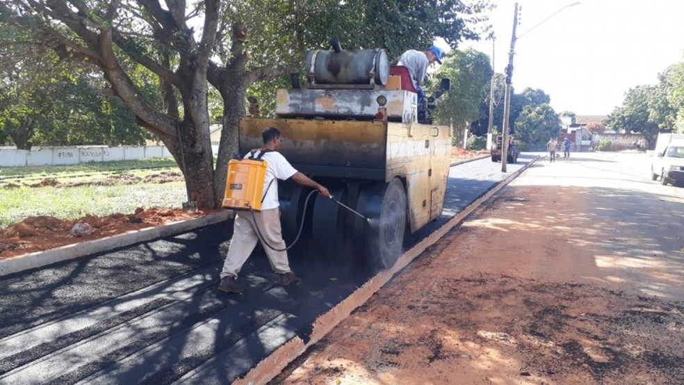 Programa Asfalto Novo já realizou mais de 16,5 mil m² de recape asfáltico e deve continuar ao longo do ano — Foto: Prefeitura de Marília/Divulgação