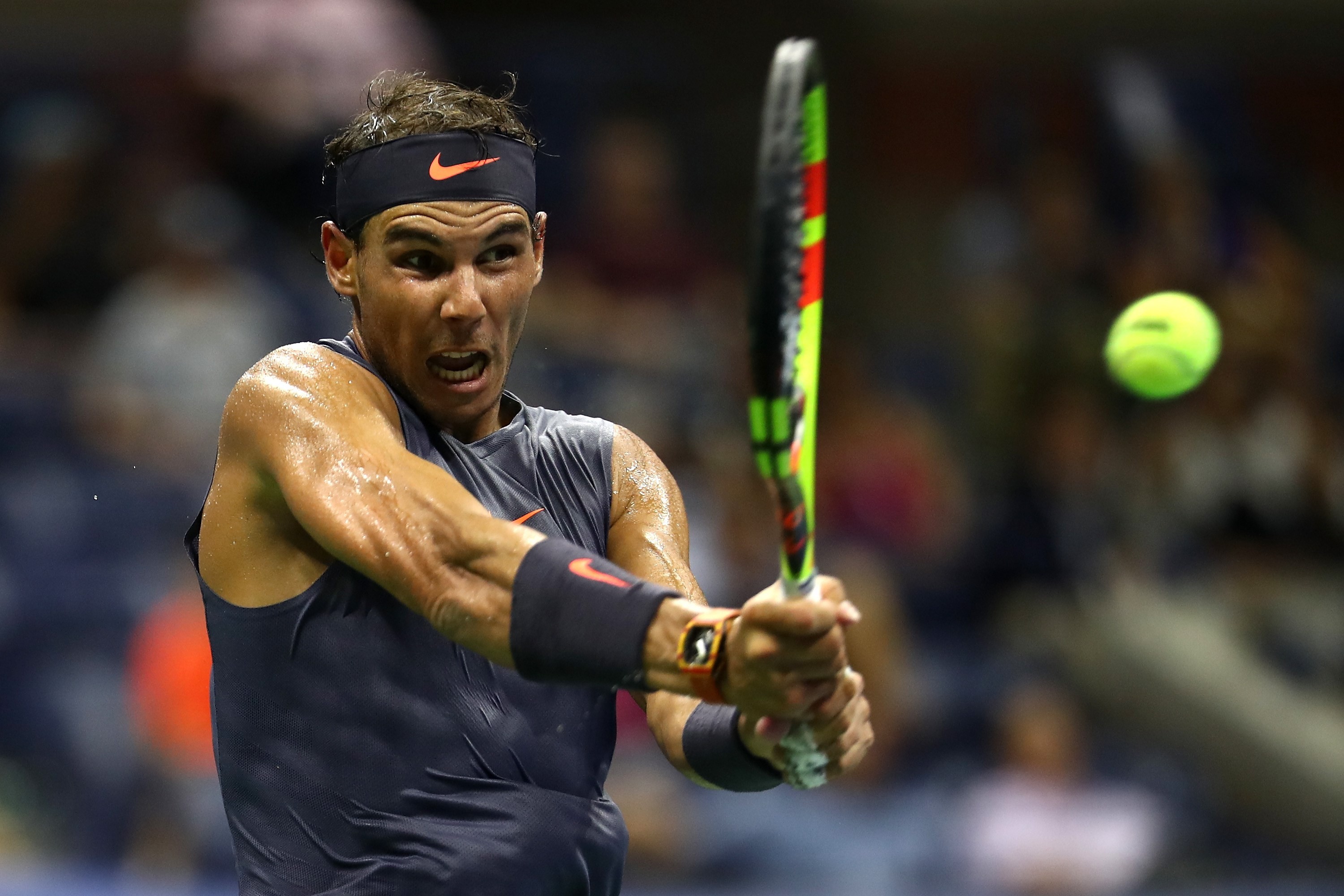 Nadal vê Ferrer abandonar em seu último jogo em Grand Slam e