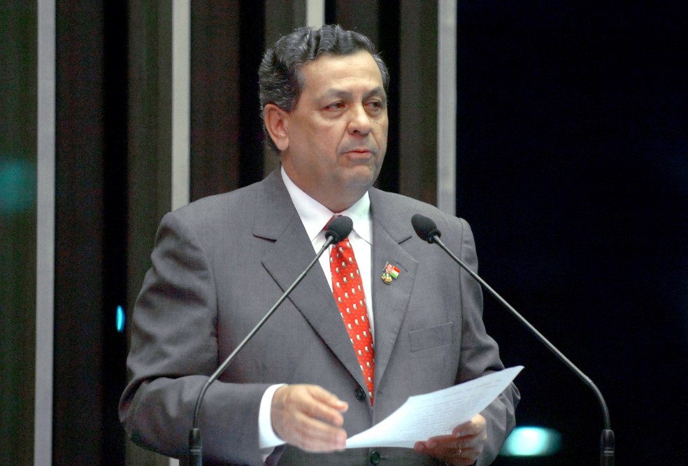 O senador Jayme Campos (União-MT), em foto de 2009 — Foto: Divulgação