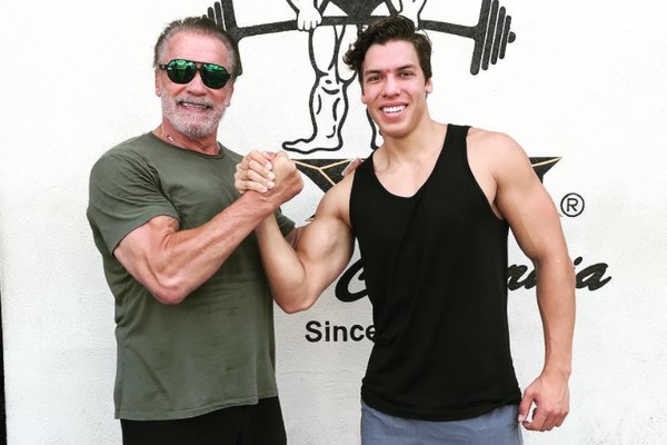 Joseph Baena, son of Arnold Schwarzenegger (Photo: Playback/Instagram)