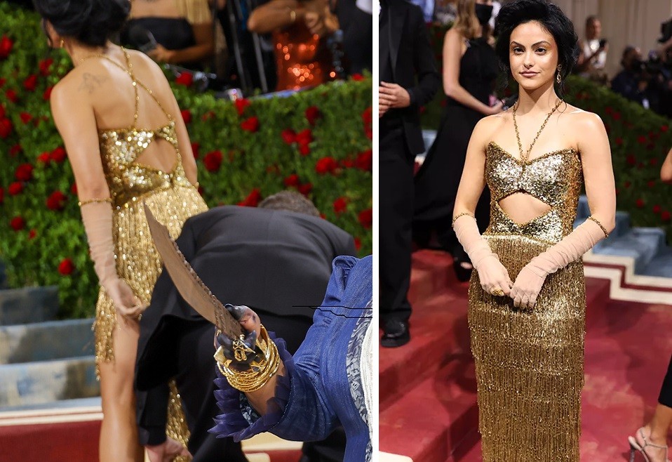 Camila Mendes no Met Gala 2022 (Foto: Getty Images)