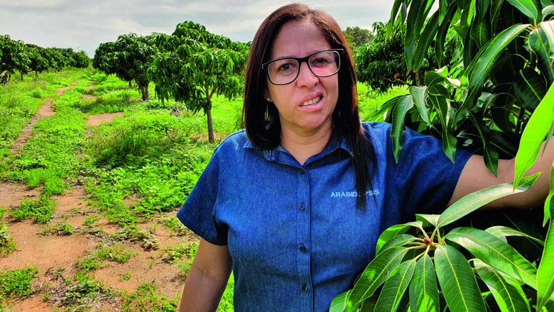 A agrônoma Essione Ribeiro, dona de dois laboratórios que atende multinacionais ligadas ao agro no Brasil (Foto: Divulgação)