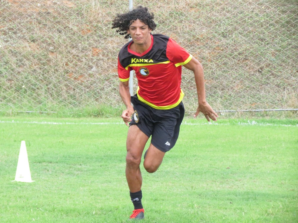 Ramon está de volta ao Globo FC, pelo qual se destacou em 2019 — Foto: Rhuan Carlos/Globo FC