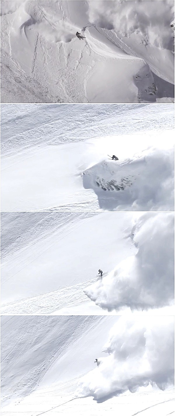 Esquiador sueco escapa duas vezes de avalanche em competição na Suíça ...
