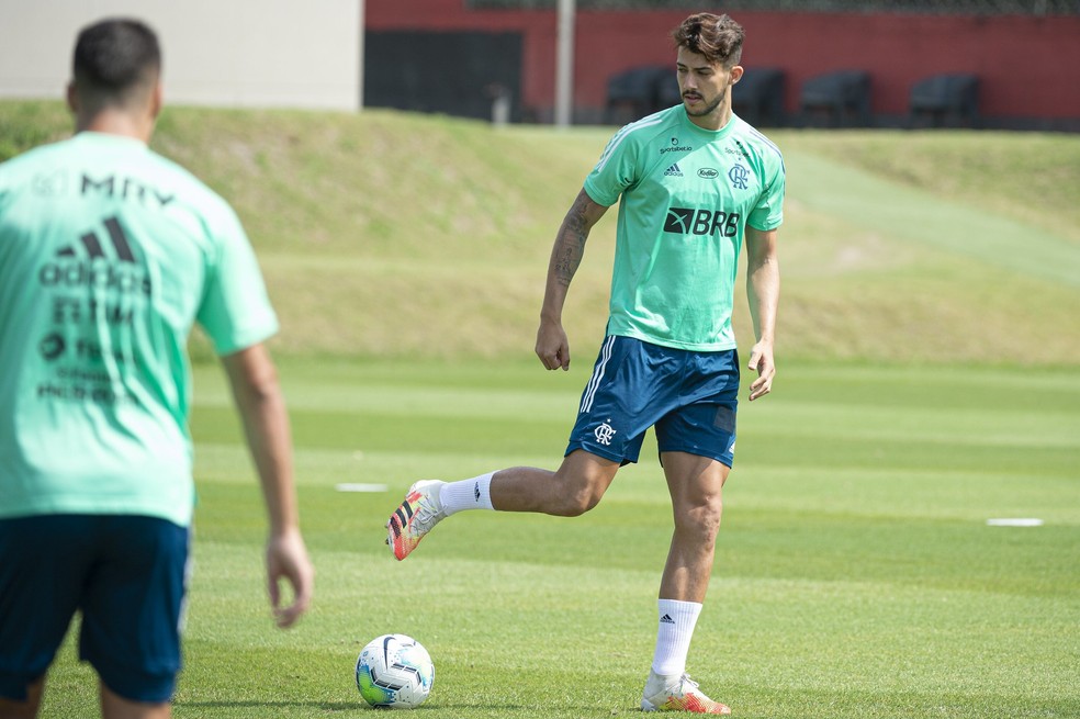 Gustavo Henrique Flamengo — Foto: Alexandre Vidal / Flamengo