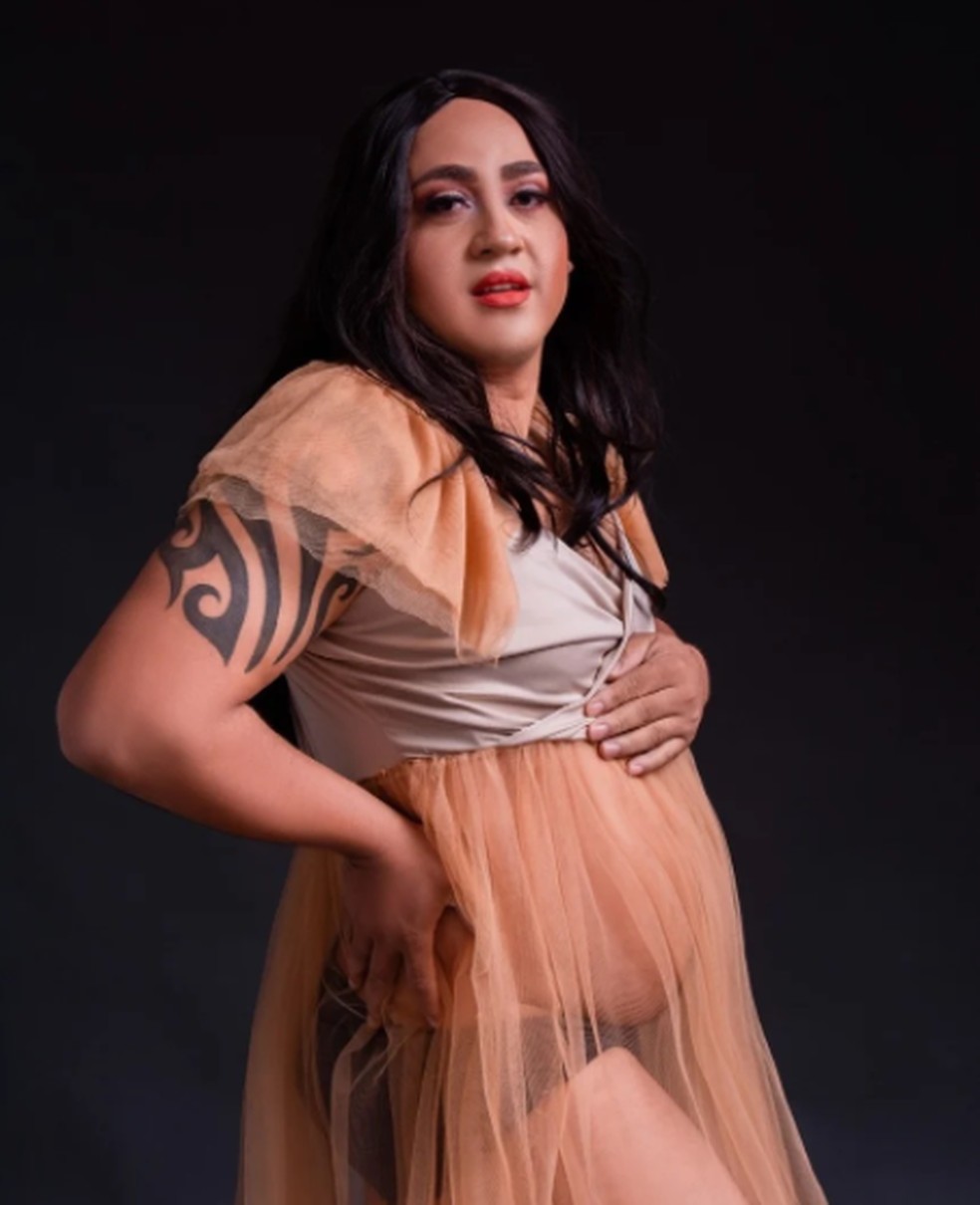 Assis Lima é especializado em fotografar grávidas — Foto: Matheus Honorato/Arquivo pessoal