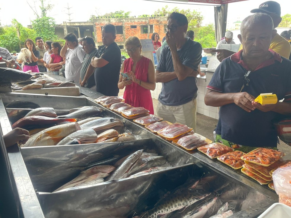 Mercado do Peixe em Teresina  — Foto: Layza Mourão/g1 PI