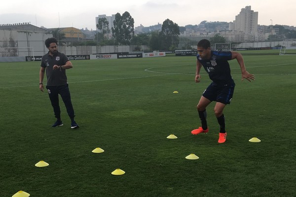Pablo, do Corinthians, é liberado para treinar e pode ser reforço no domingo