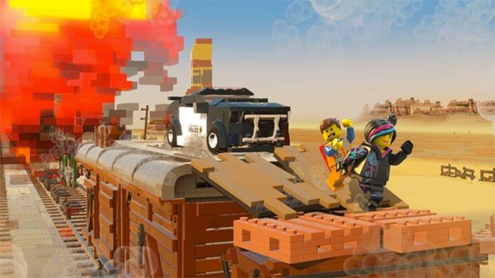 The Lego Movie apresenta uma aventura original, mas com heróis famosos (Foto: Divulgação)