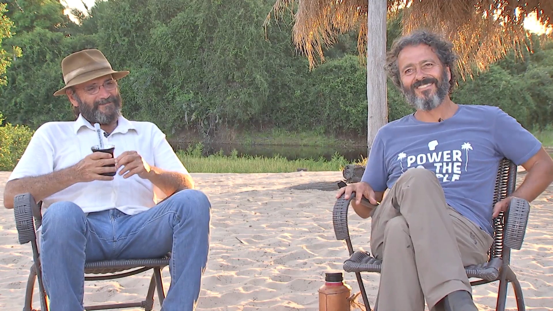 Almir Sater e Marcos Palmeira se reencontram no remake ‘Pantanal’ após 32 anos: 'Emocionante'