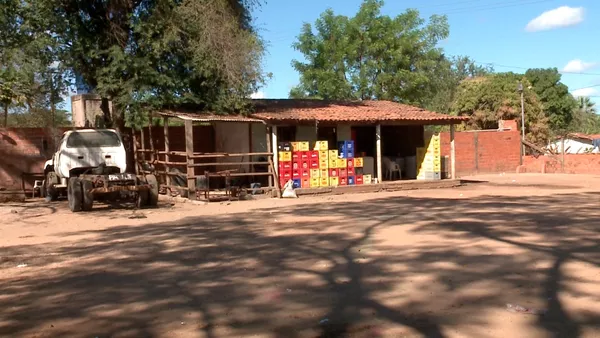 Bar onde ocorreu o tiroteio fica na zona rural de Timon (MA) — Foto: Reprodução/TV Clube